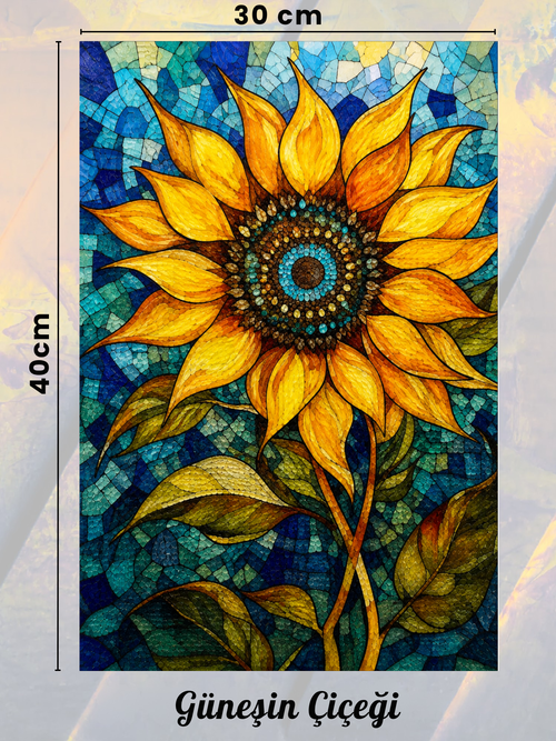 Güneşin Çiçeği 30x40 cm