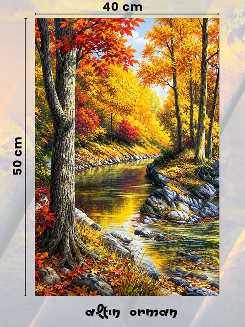 Altın Orman 40x50 cm