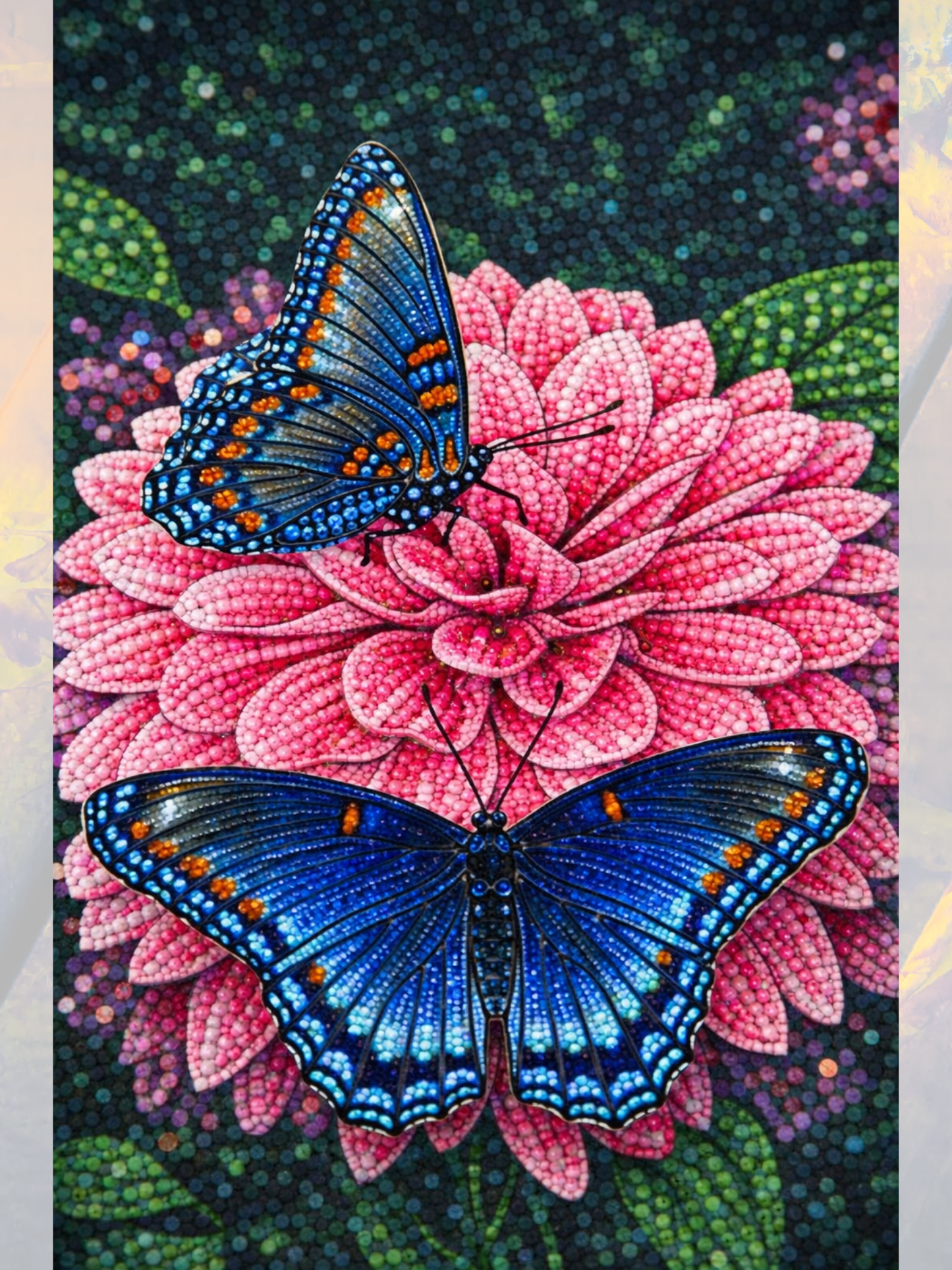 Benekli Kelebek 40x50 cm