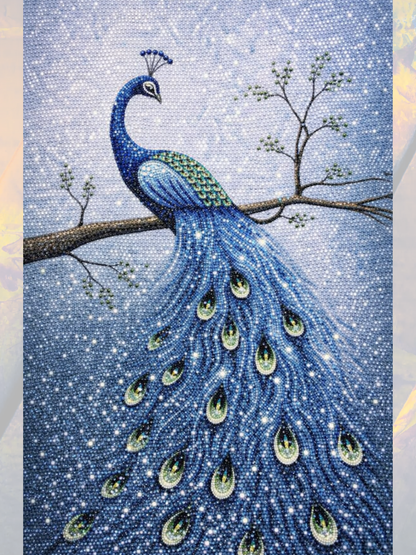 Tavus Kuşu 40x50 cm