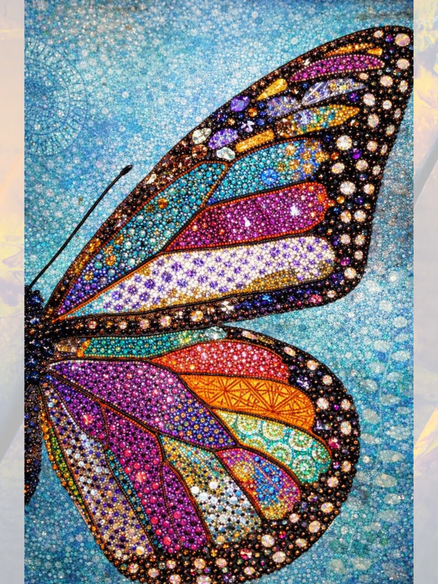 Kelebeğin Renk Anısı 40x50 cm