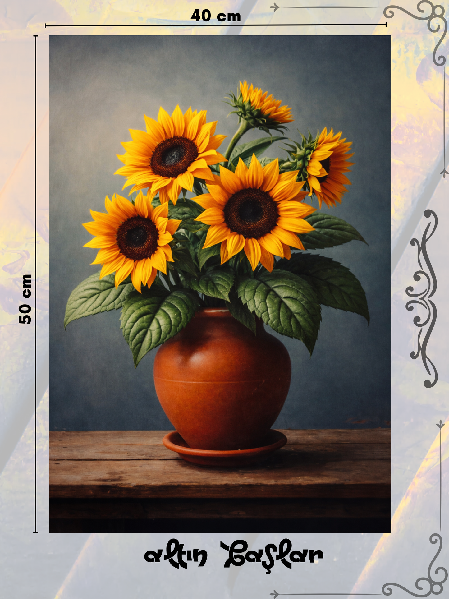Altın Başlar 40x50 cm