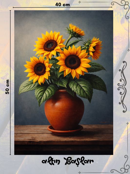 Altın Başlar 40x50 cm