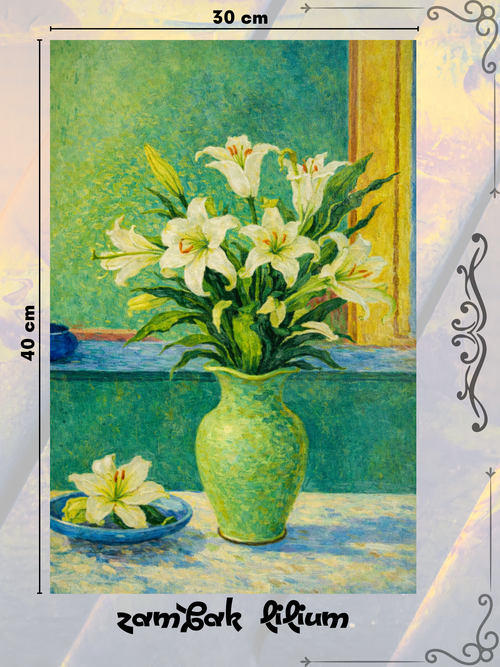 Zambak Lilium 30x40 cm
