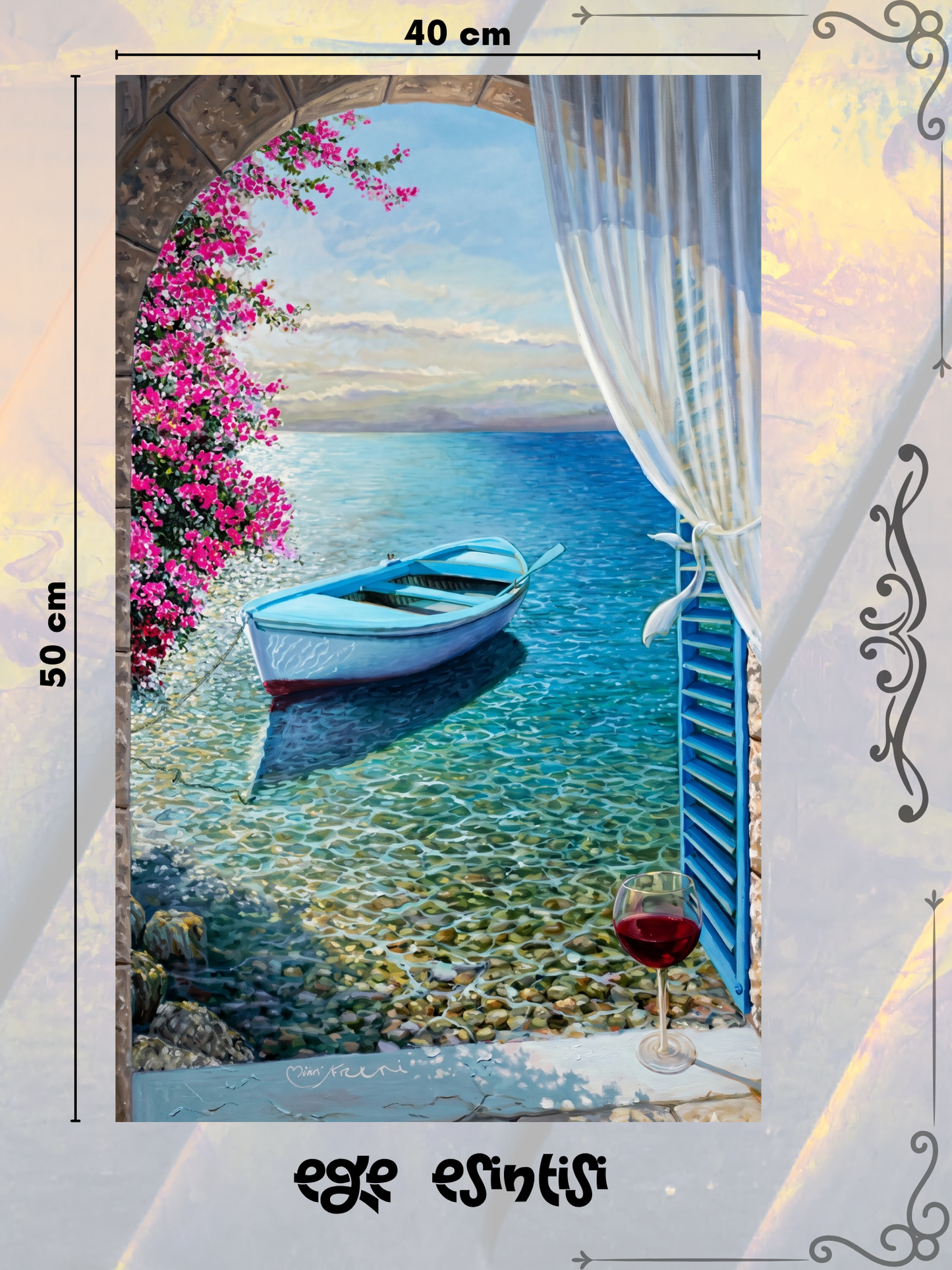 Ege Esintisi 40x50 cm