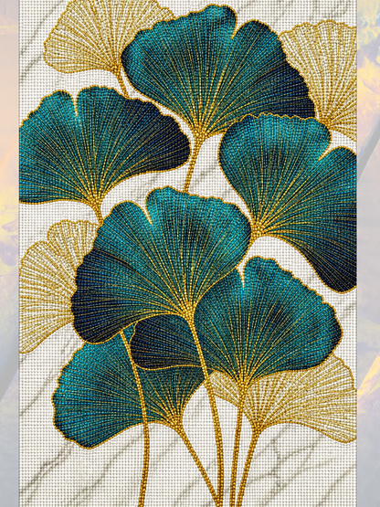 Modern Ginkgo 40x50 cm