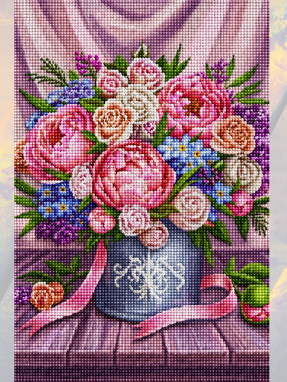 Buketli Kutlama 40x50 cm