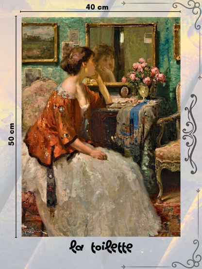 La Toilette 40x50 cm