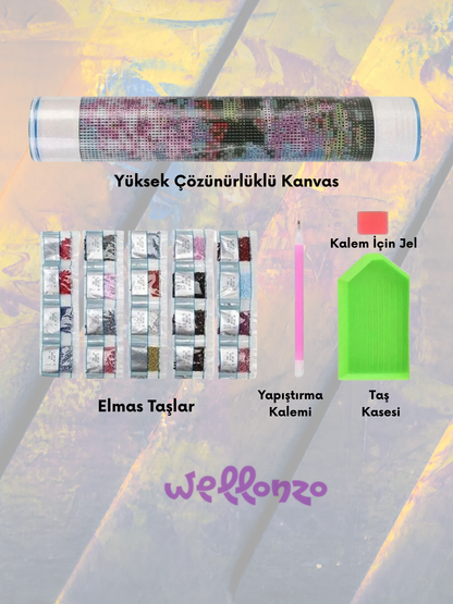 Afrikalı Kadın 40x50 cm