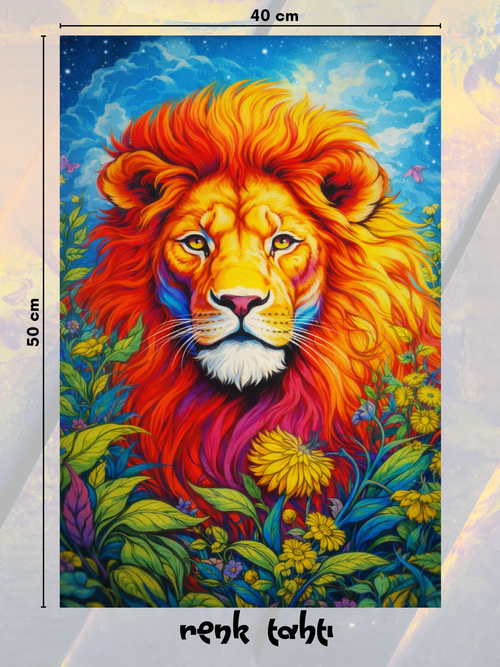 Renk Tahtı 40x50 cm