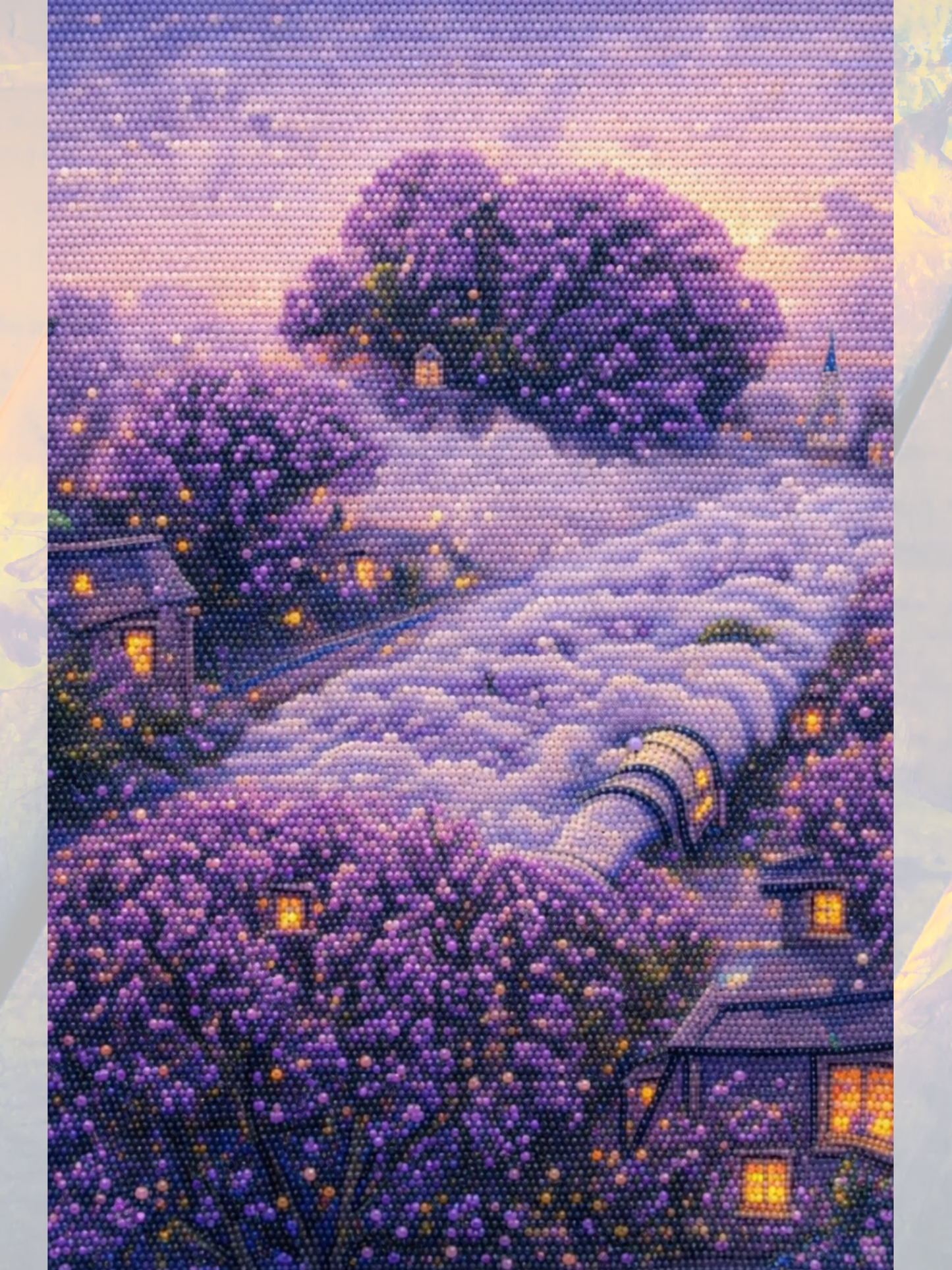 Mor Dünya 50x65 cm
