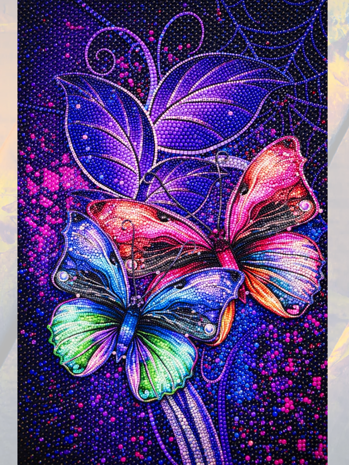Neon Kanatlar 30x30 cm