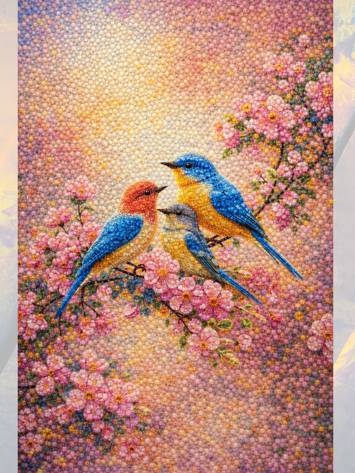 Bahar Kuşları 30x40 cm