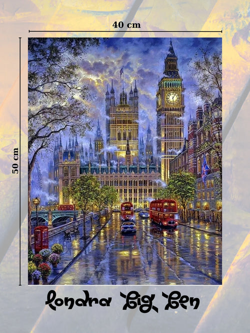 Londra Big Ben 40x50 cm