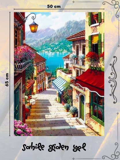 Sahile Giden Yol 50x65 cm