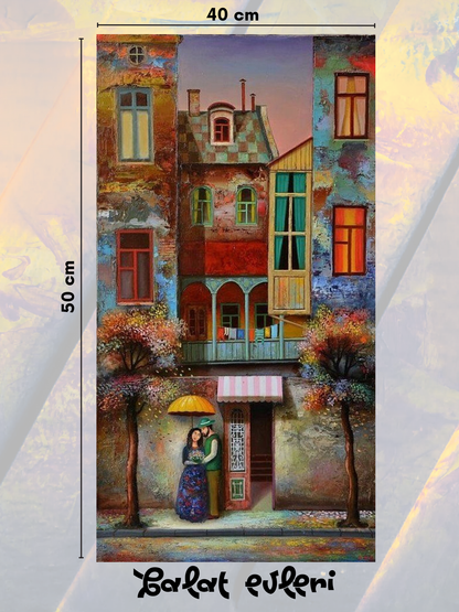 Balat Evleri 40x50 cm