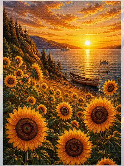 Ayçiçeği Sahili 30x40 cm
