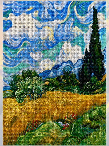 Altın Tarlada Rüzgâr 40x50 cm