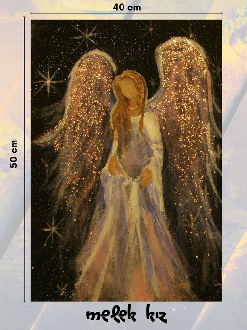 Melek Kız 40x50 cm