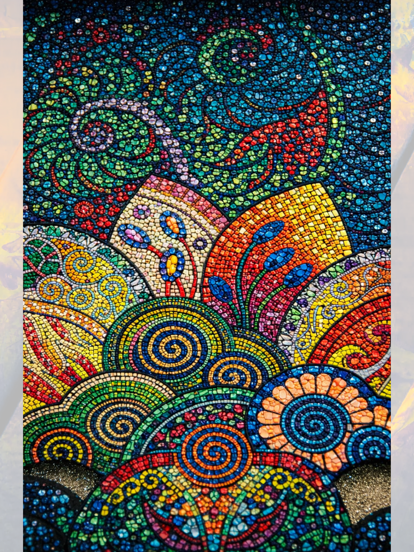 Mozaik Bahçe 40x50 cm