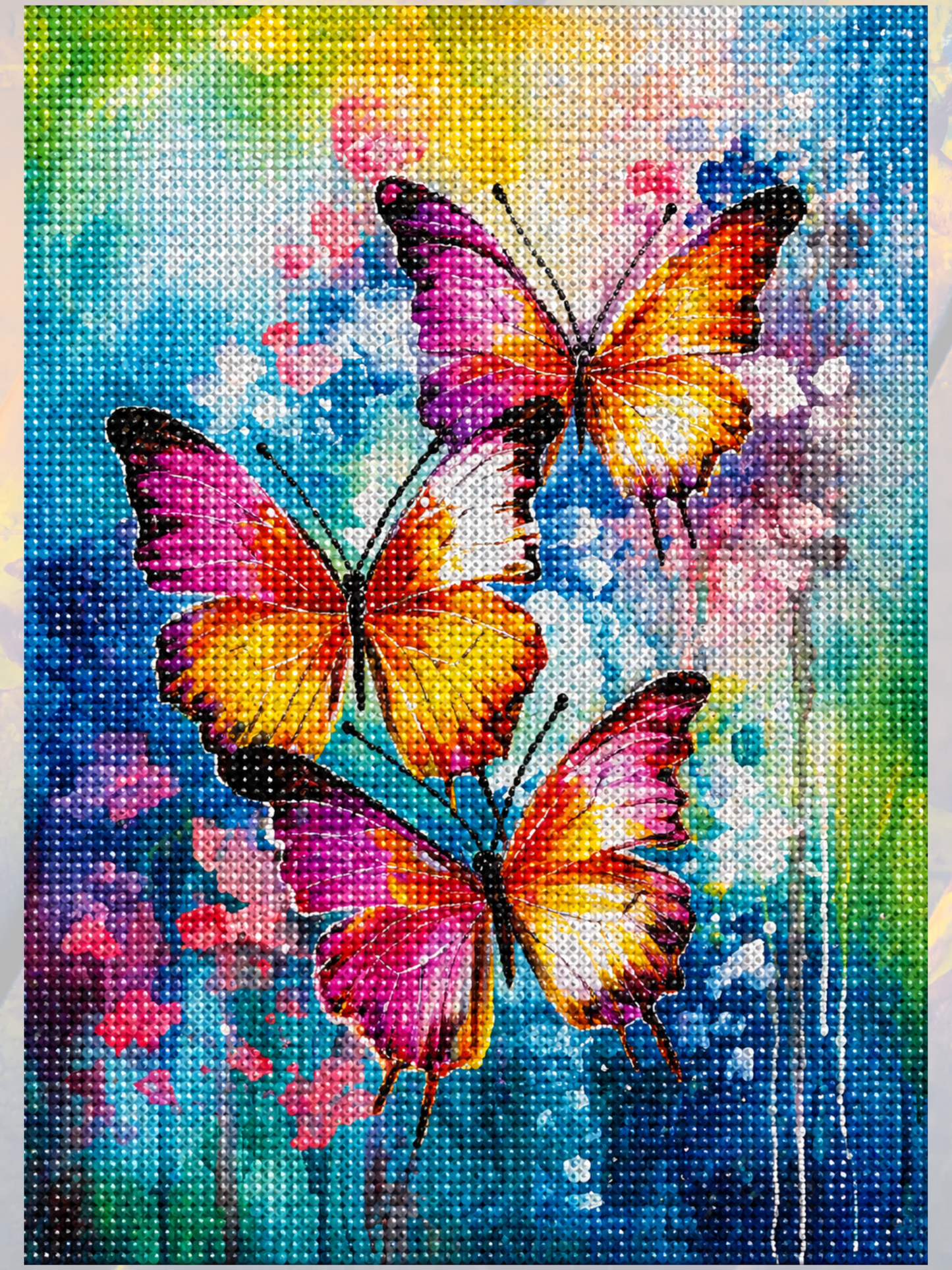 Kelebeğin Harmonisi 50x65 cm