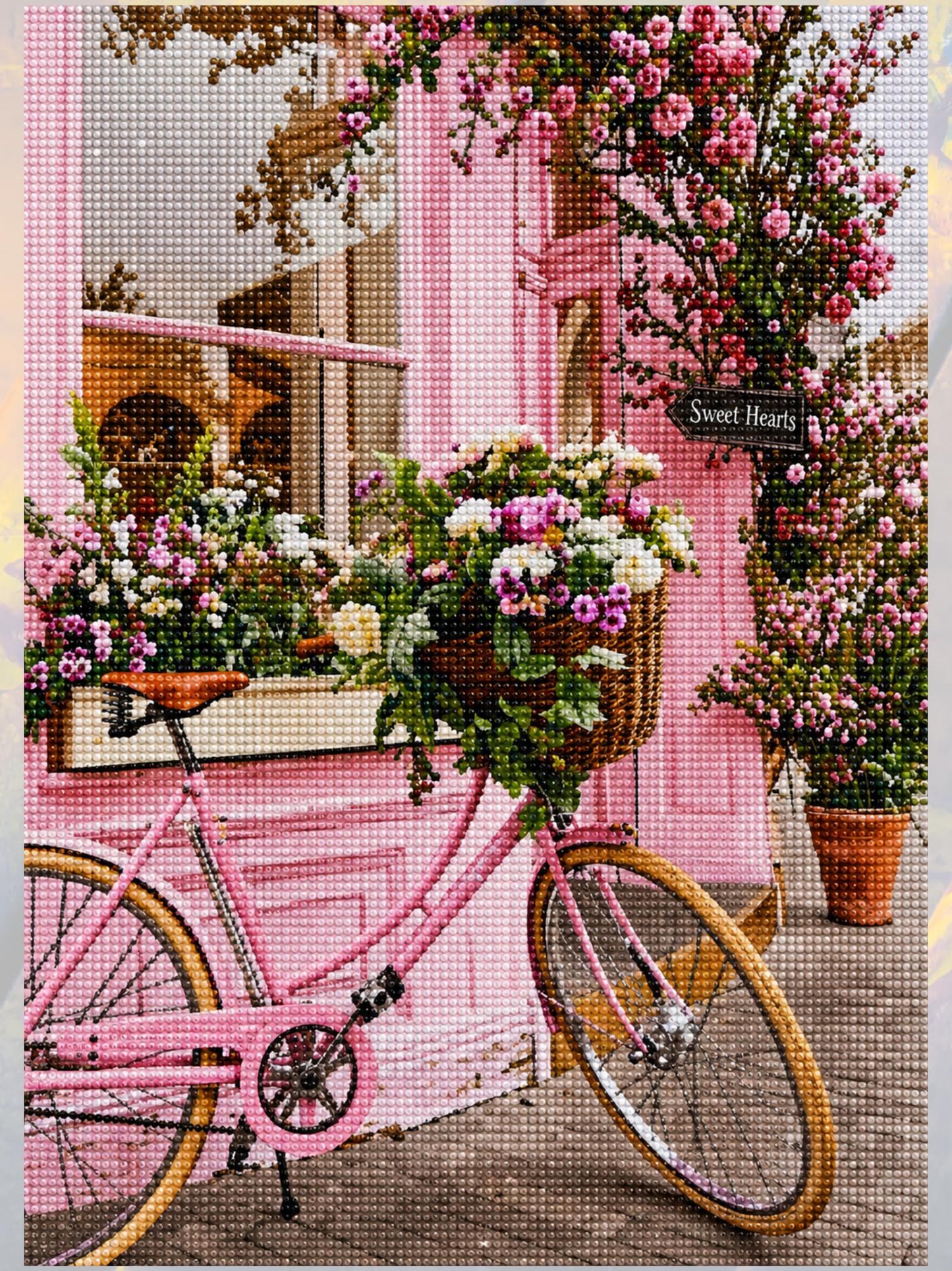 Sokağın Pembe Tonu 50x65 cm