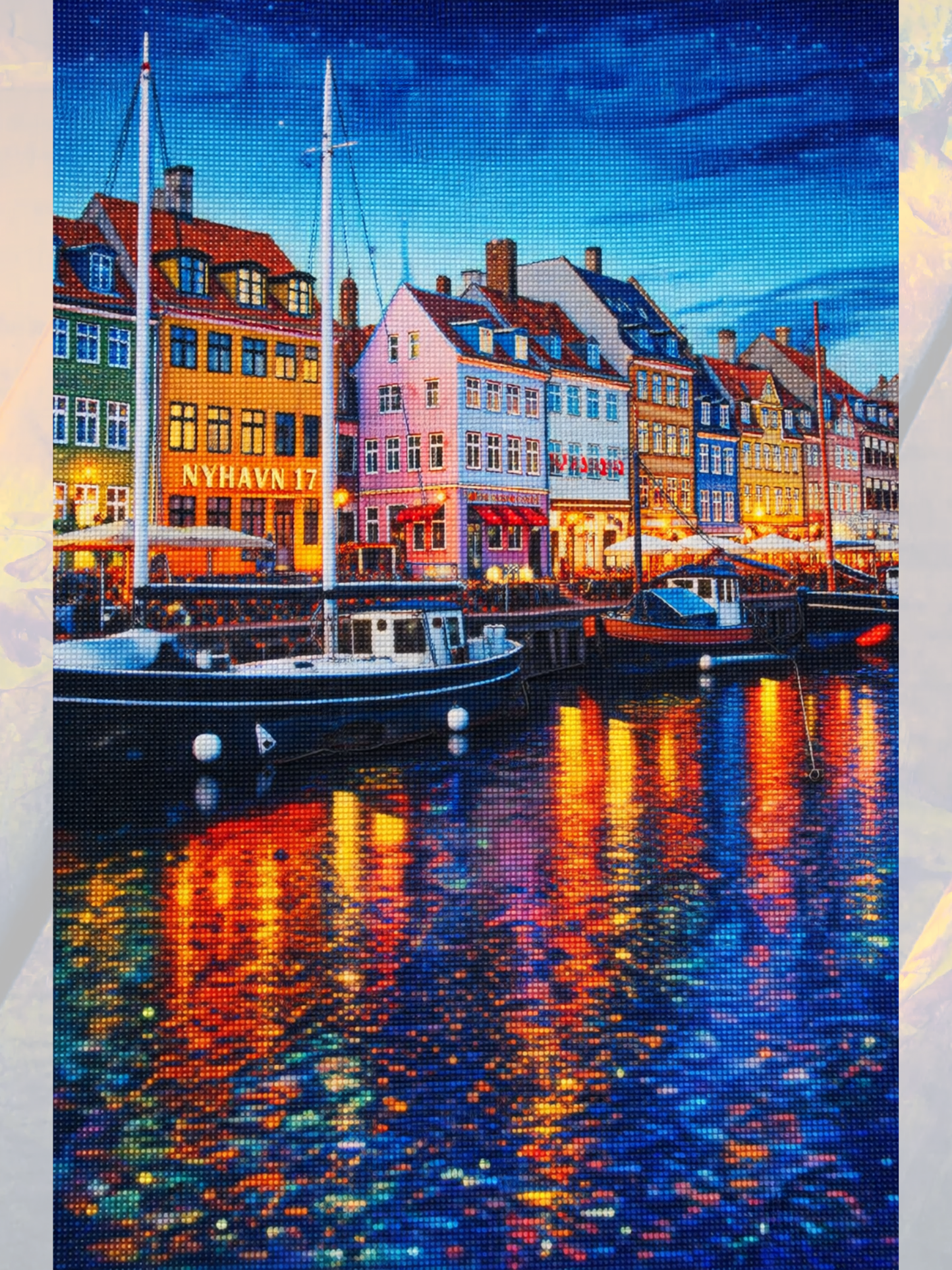 Kopenhag Akşamı 40x50 cm