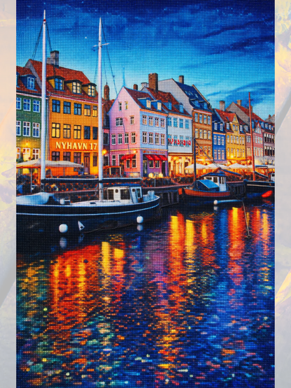 Kopenhag Akşamı 40x50 cm
