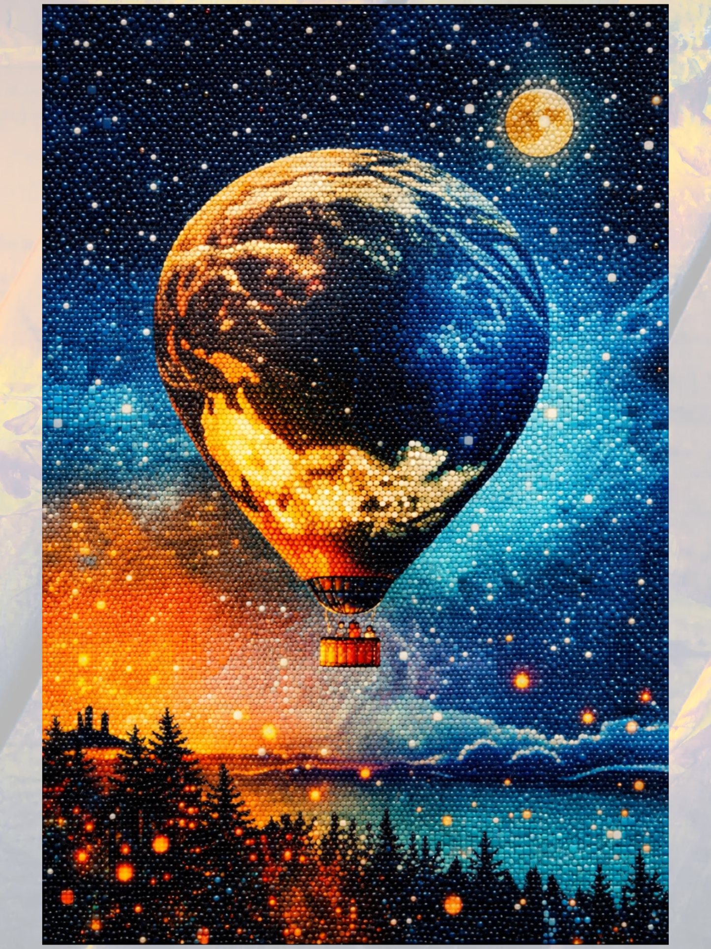 Uçan Dünya 40x50 cm