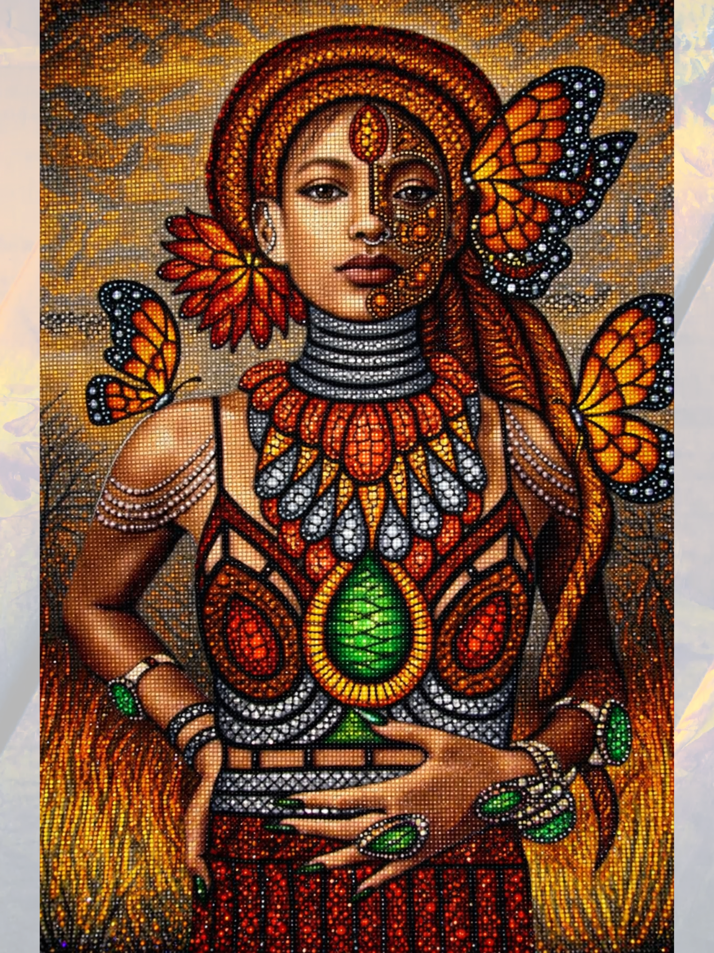 Ateşin Kızı 40x50 cm