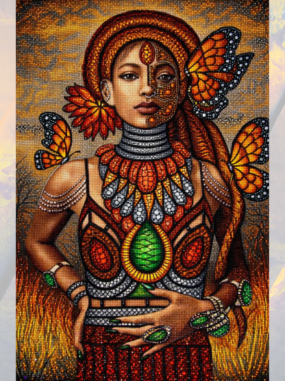 Ateşin Kızı 40x50 cm