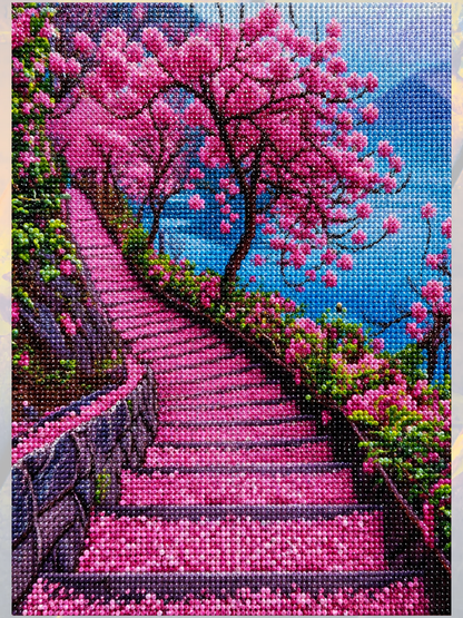 Kiraz Çiçeği Yolu 50x65 cm