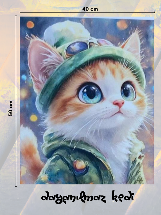 Dayanılmaz Kedi 40x50 cm