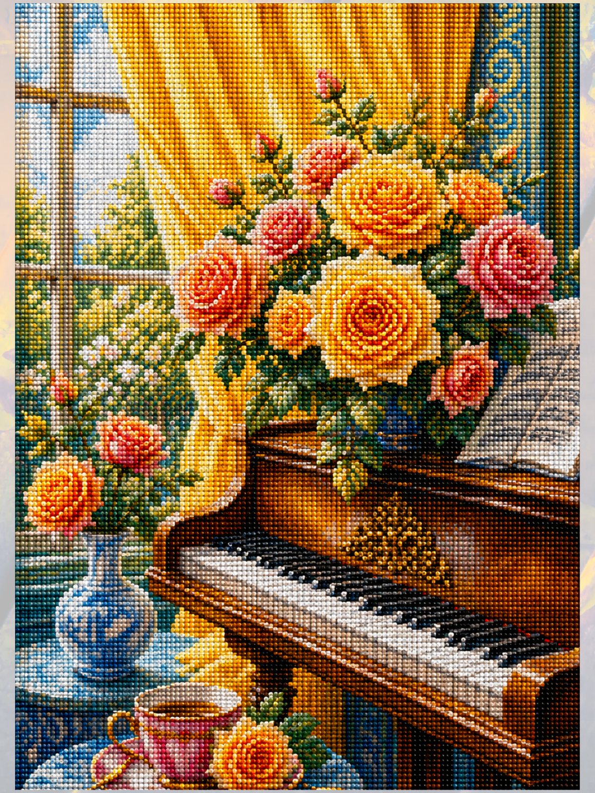 Güllerin Melodisi 30x40 cm