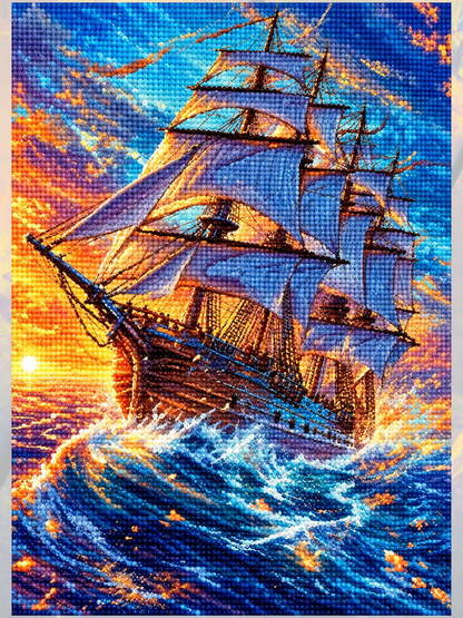 Korsan Gemisi 40x50 cm