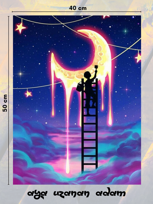 Aya Uzanan Adam 40x50 cm