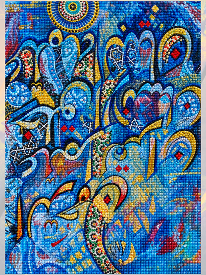 Ayet Kaligrafi 40x50 cm