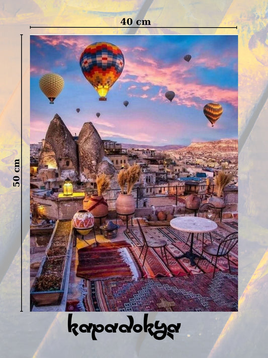 Kapadokya Manzarası 40x50 cm