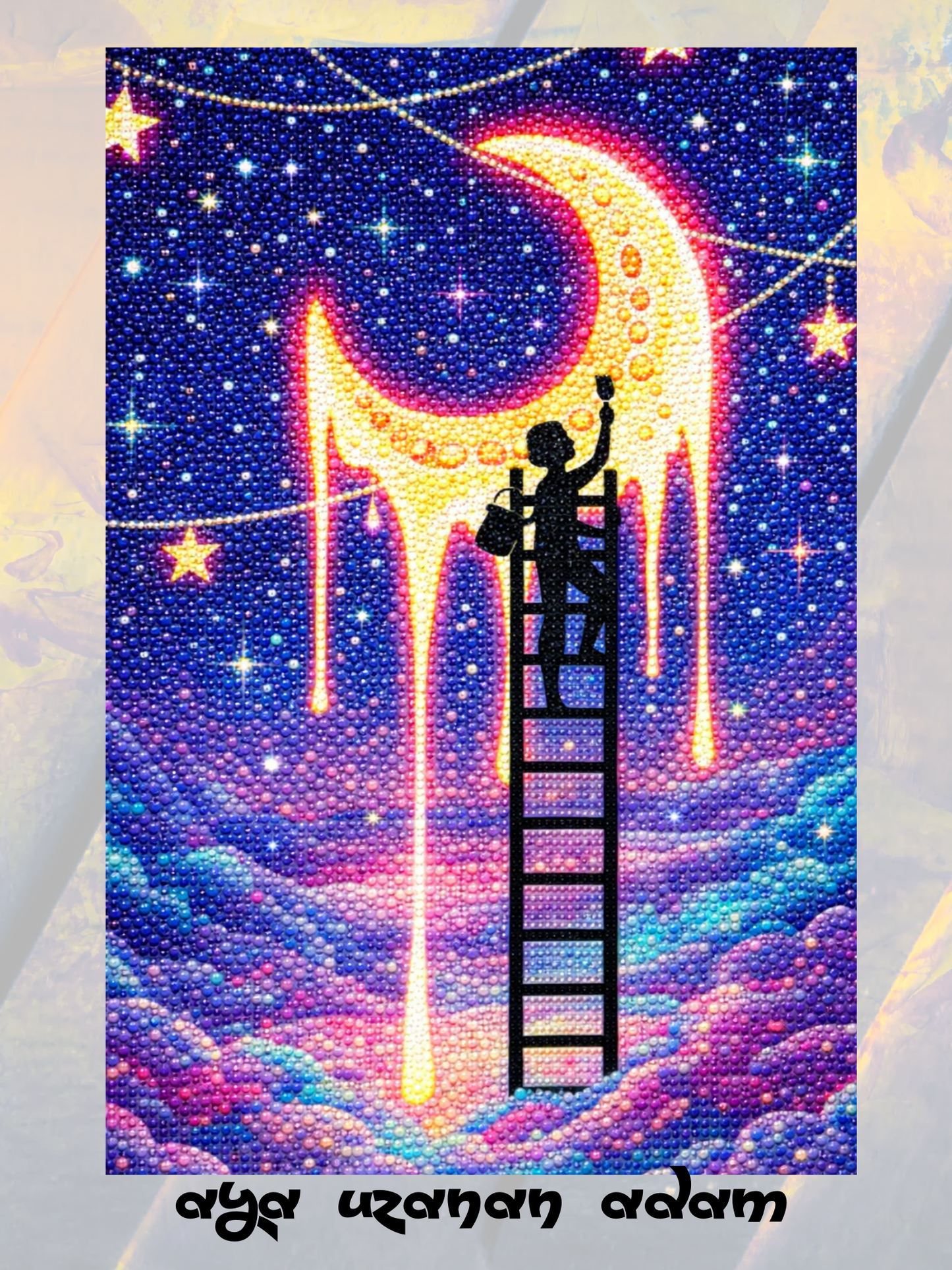 Aya Uzanan Adam 40x50 cm