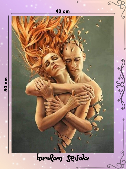 Kırılan Sevda 40x50 cm