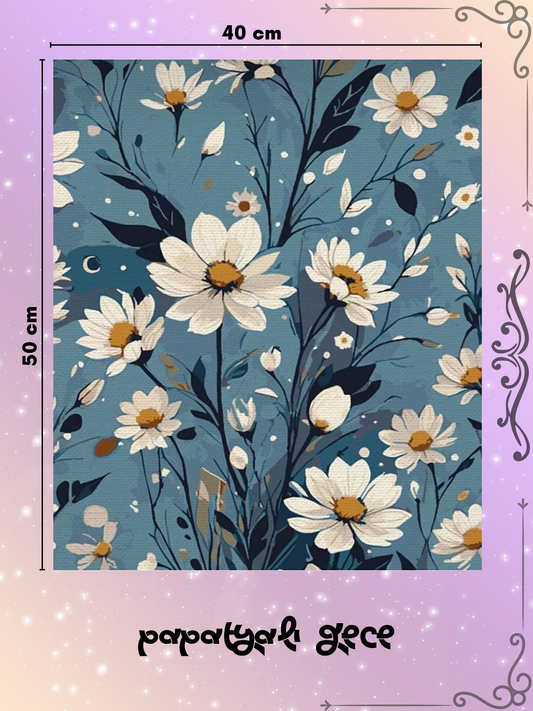 Papatyalı Gece 40x50cm