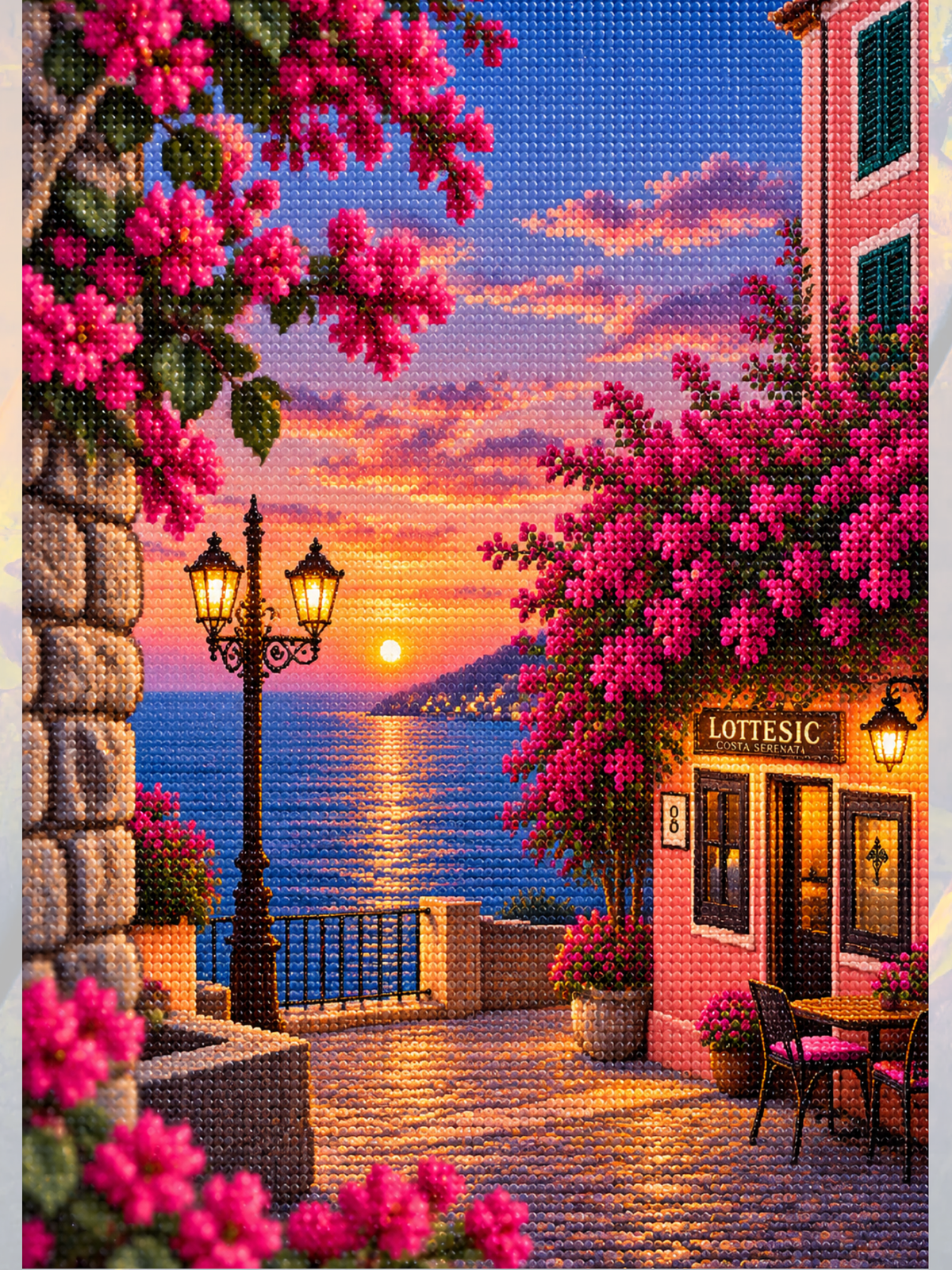 Begonviller arasında 40x50 cm