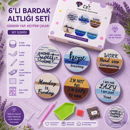 Umut Serisi Bardak Altlığı