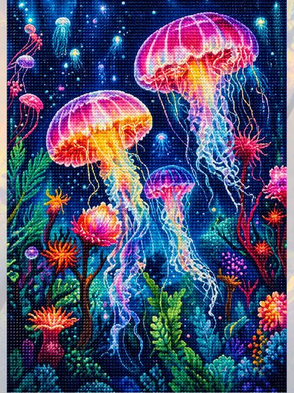 Denizaltı Işıkları 30x40 cm