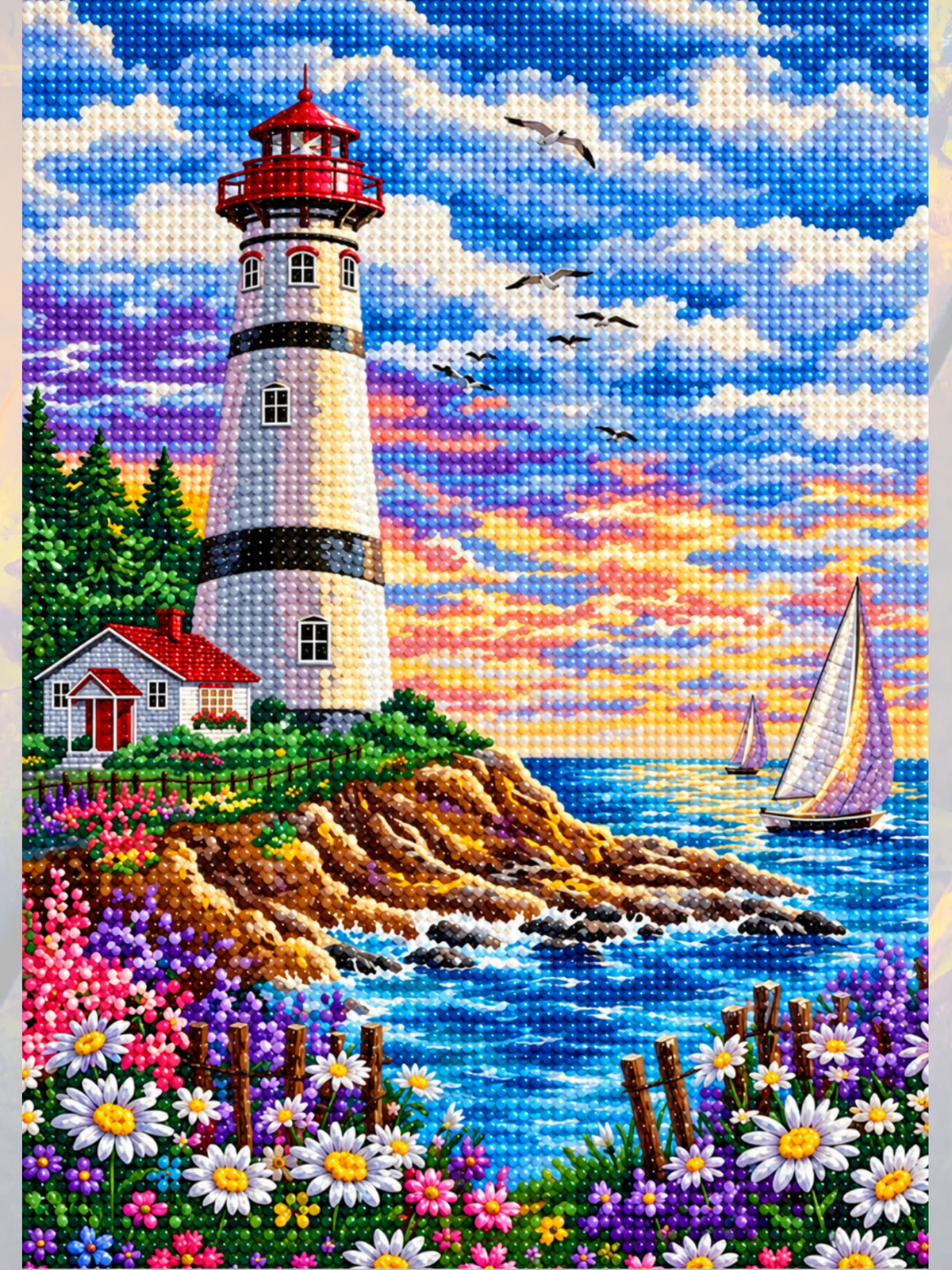 Ufuktaki Fener 40x50 cm
