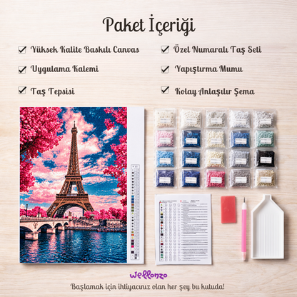 Pembe Paris 40x50 cm