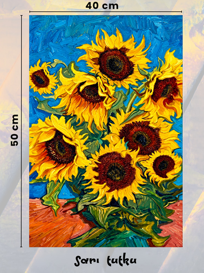 Sarı Tutku 40x50 cm